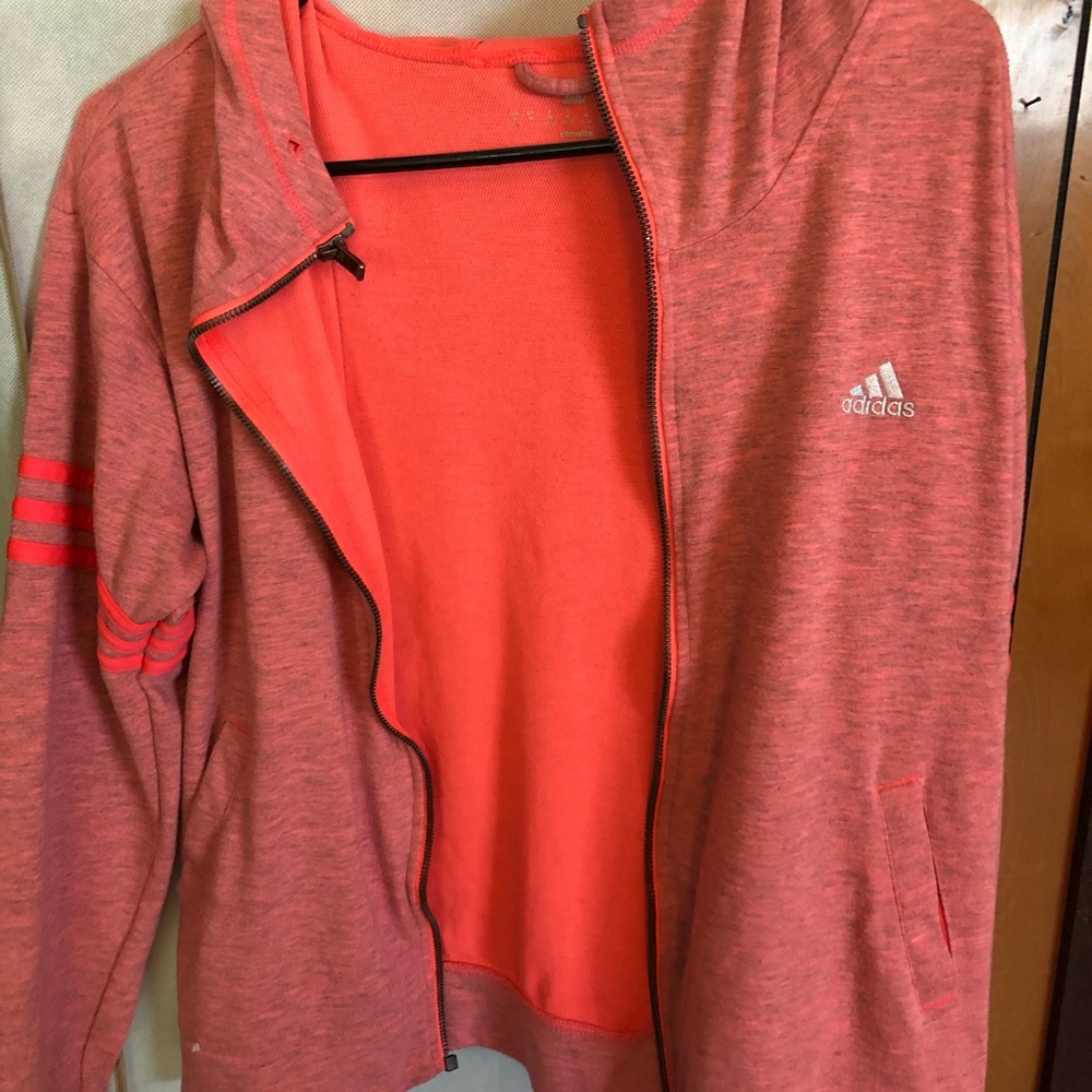 Adidas zip up jacket